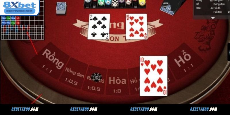 Hướng dẫn tân binh cách tham gia chơi Rồng Hổ tại 8XBET